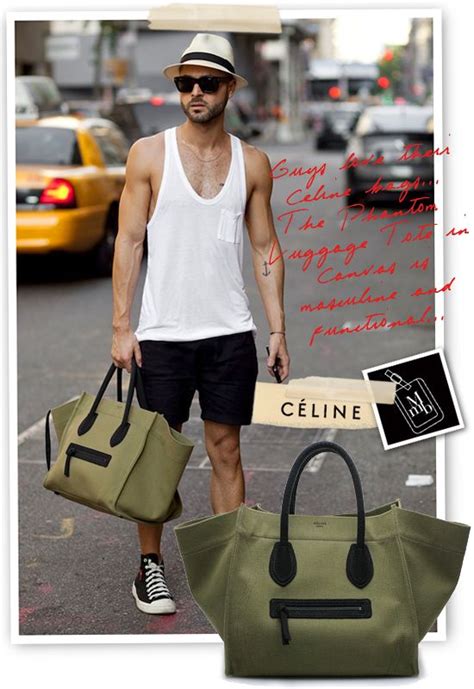 celine mens tote bag|More.